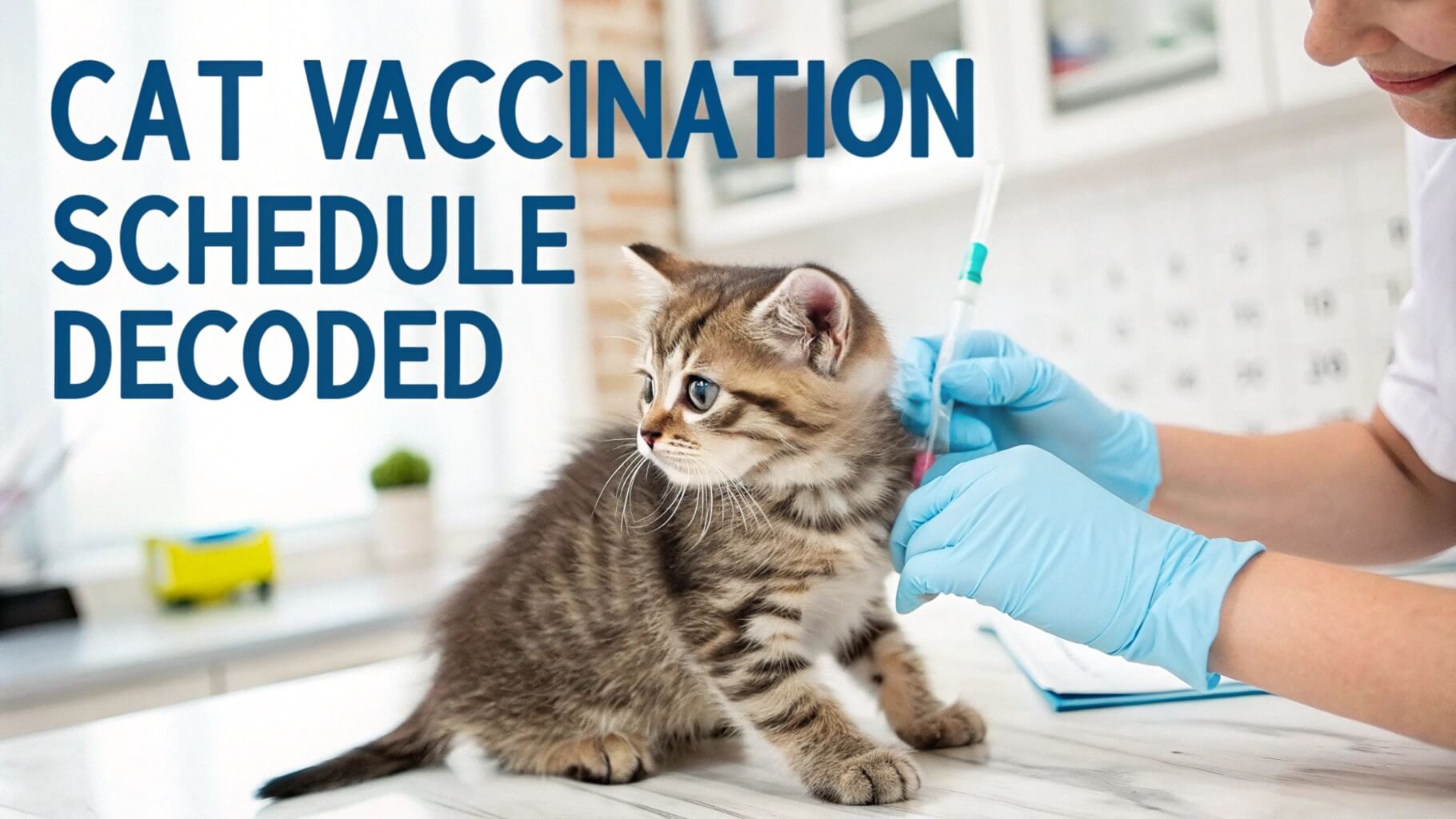 Cat Vaccination Schedule Decoded