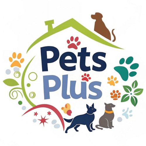 Pets plus Logo Transparent